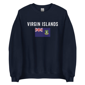 Virgin Islands UK Flag Sweatshirt