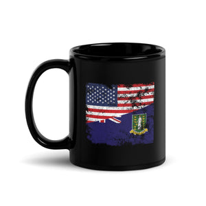 Virgin Islands UK USA Flag Mug