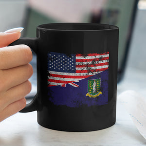 British Virgin Islands USA Flag Mug