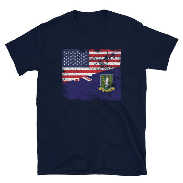 Virgin Islands UK USA Flag T-Shirt