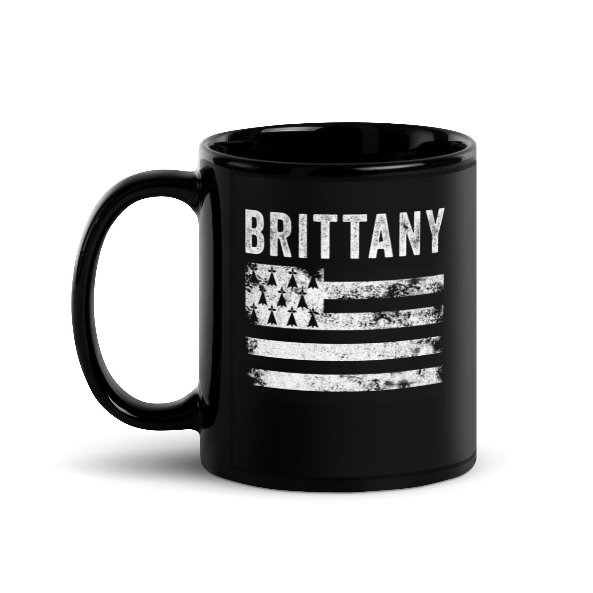 Brittany Flag Distressed - Breton Flag Mug