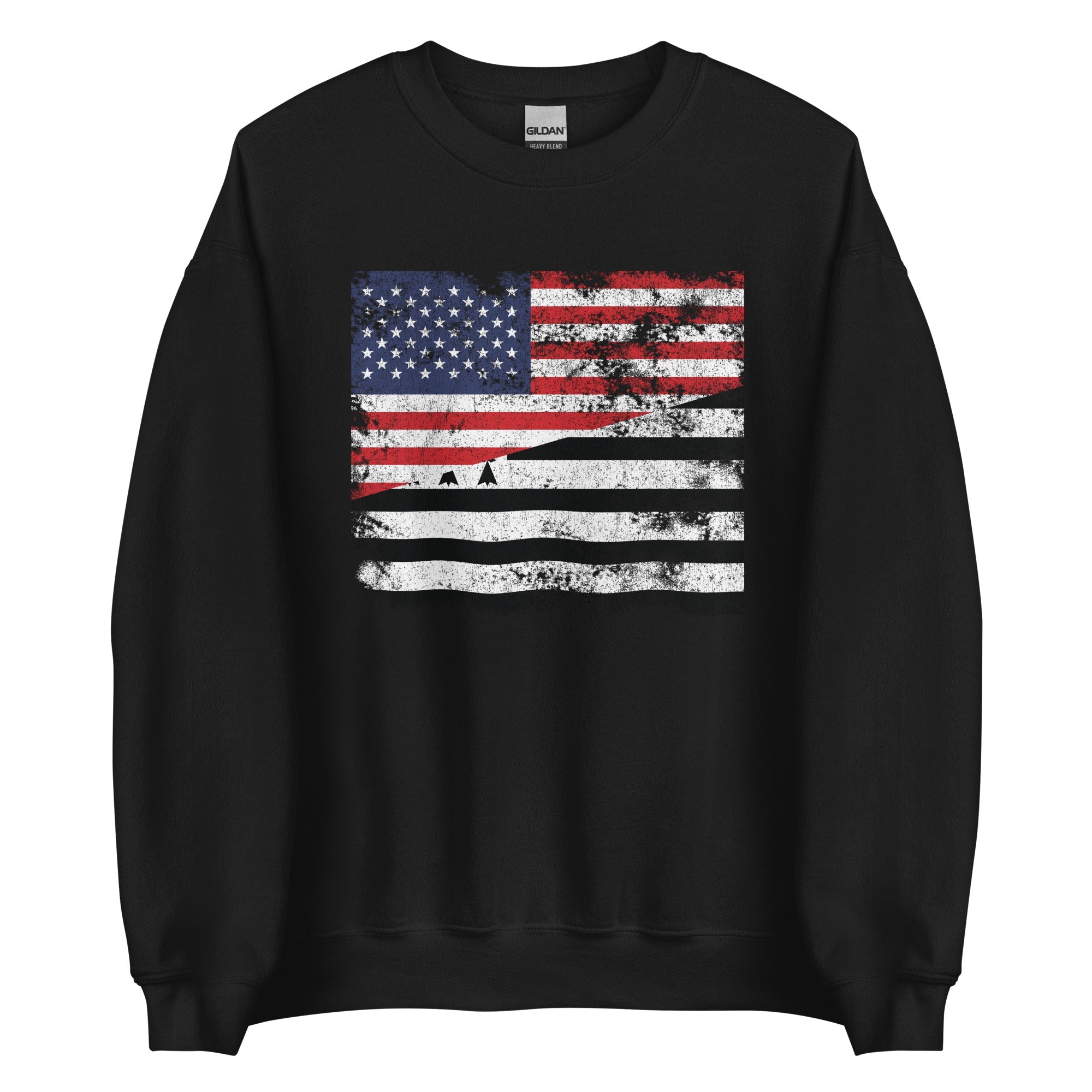 Brittany USA Flag Sweatshirt