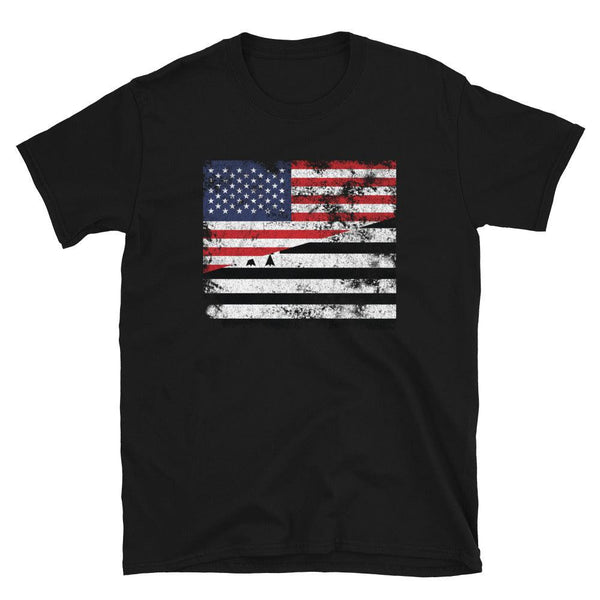 Brittany USA Flag T-Shirt