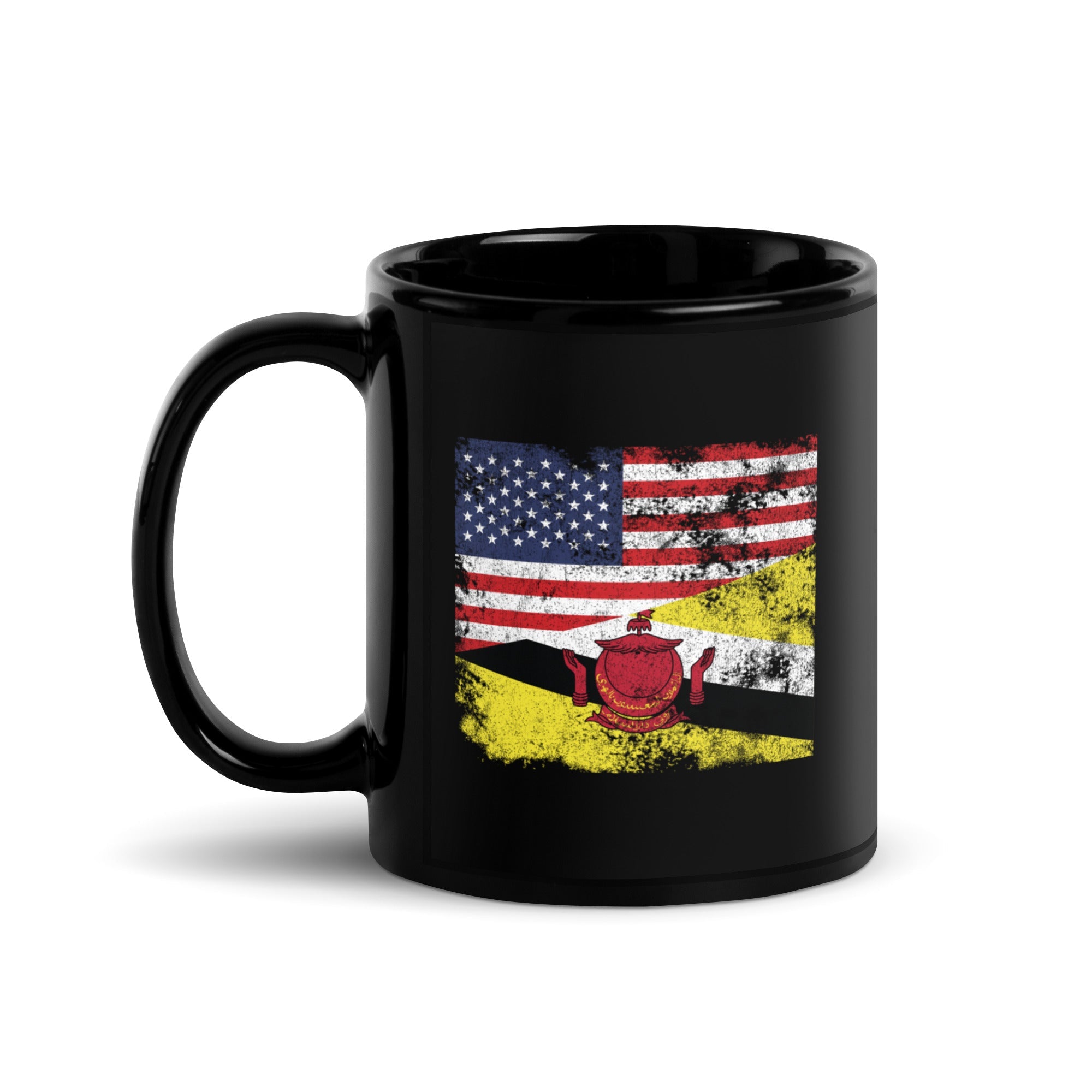 Brunei USA Flag Mug