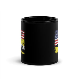 Brunei USA Flag Mug