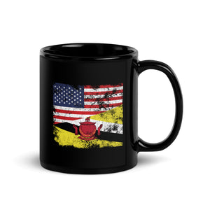 Brunei USA Flag Mug