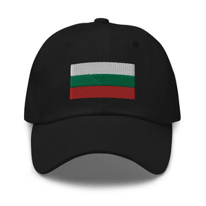 Bulgaria Flag Cap - Adjustable Embroidered Dad Hat