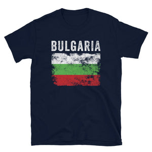 Bulgaria Flag Distressed Bulgarian Flag T-Shirt