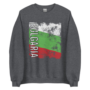 Bulgaria Flag - Distressed Flag Sweatshirt