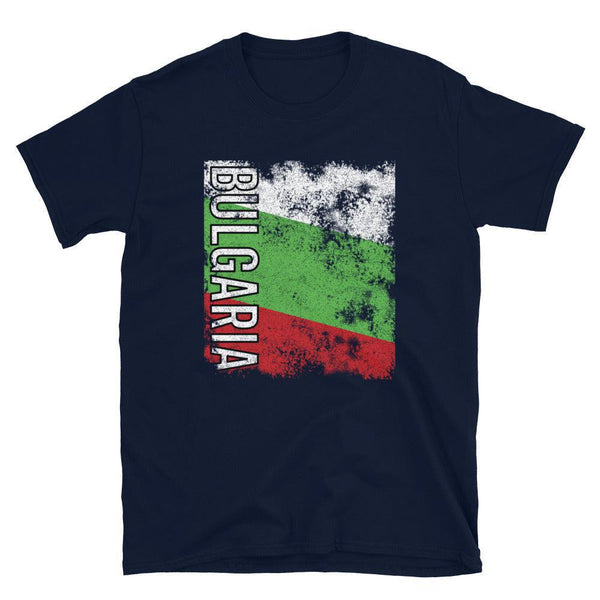 Bulgaria Flag Distressed T-Shirt