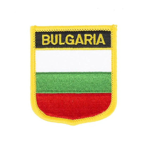 Bulgaria Flag Patch - Sew On/Iron On Patch