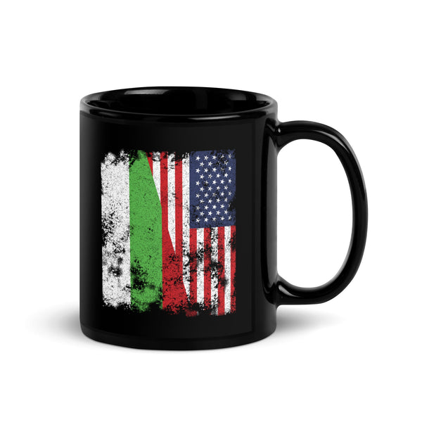 Bulgaria USA Flag - Half American Mug