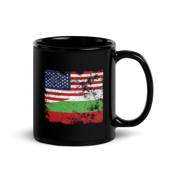 Bulgaria USA Flag Mug