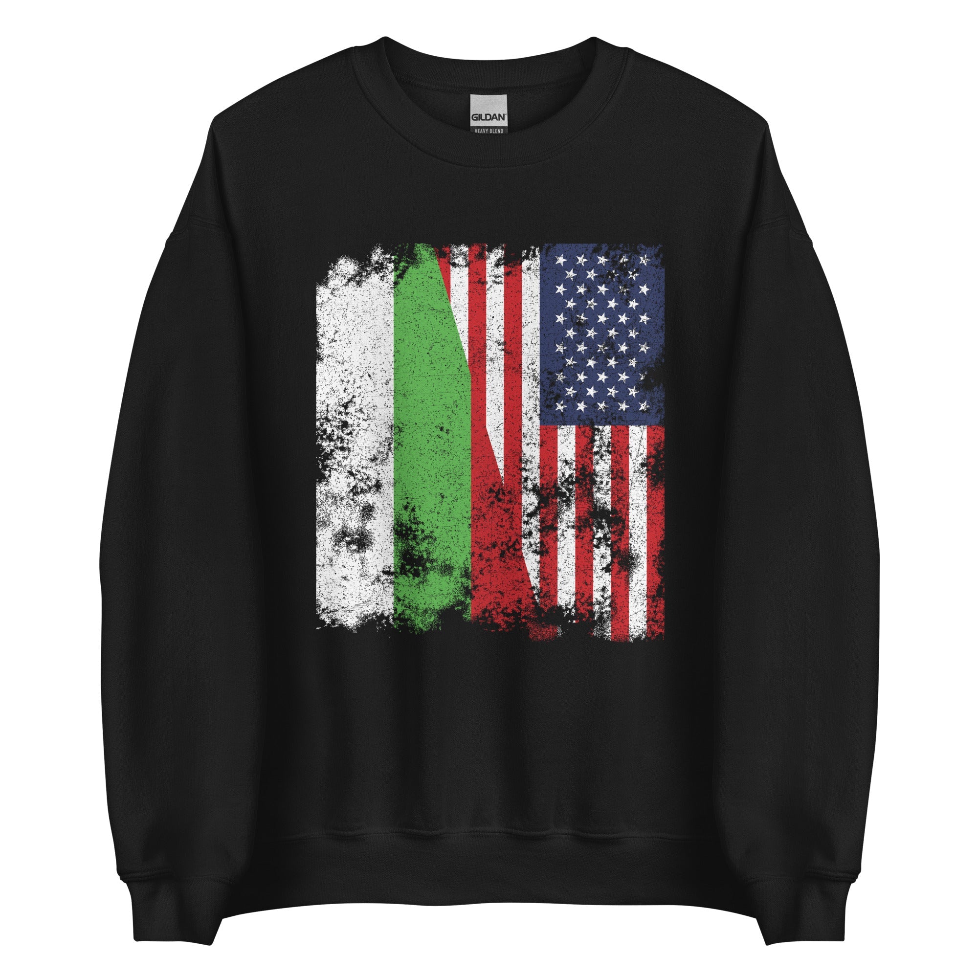 Bulgaria USA Flag Sweatshirt