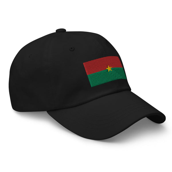 Burkina Faso Flag Cap - Adjustable Embroidered Dad Hat