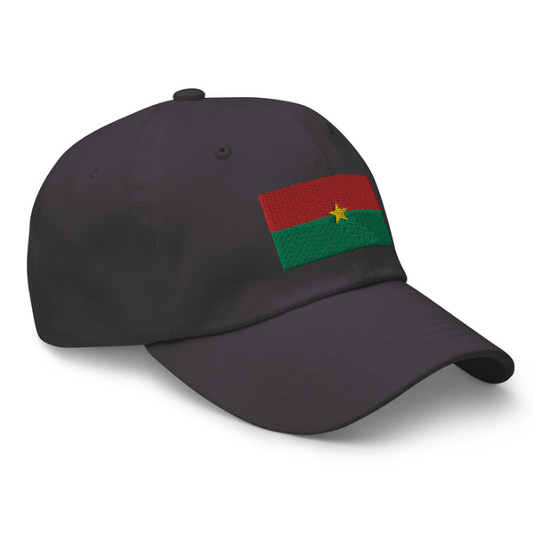 Burkina Faso Flag Cap - Adjustable Embroidered Dad Hat