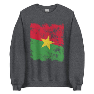 Burkina Faso Flag Sweatshirt