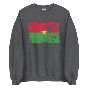 Burkina Faso Flag Sweatshirt