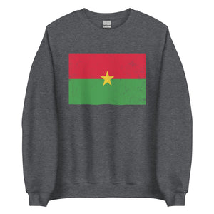 Burkina Faso Flag Sweatshirt