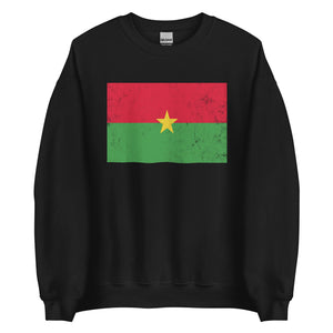 Burkina Faso Flag Sweatshirt