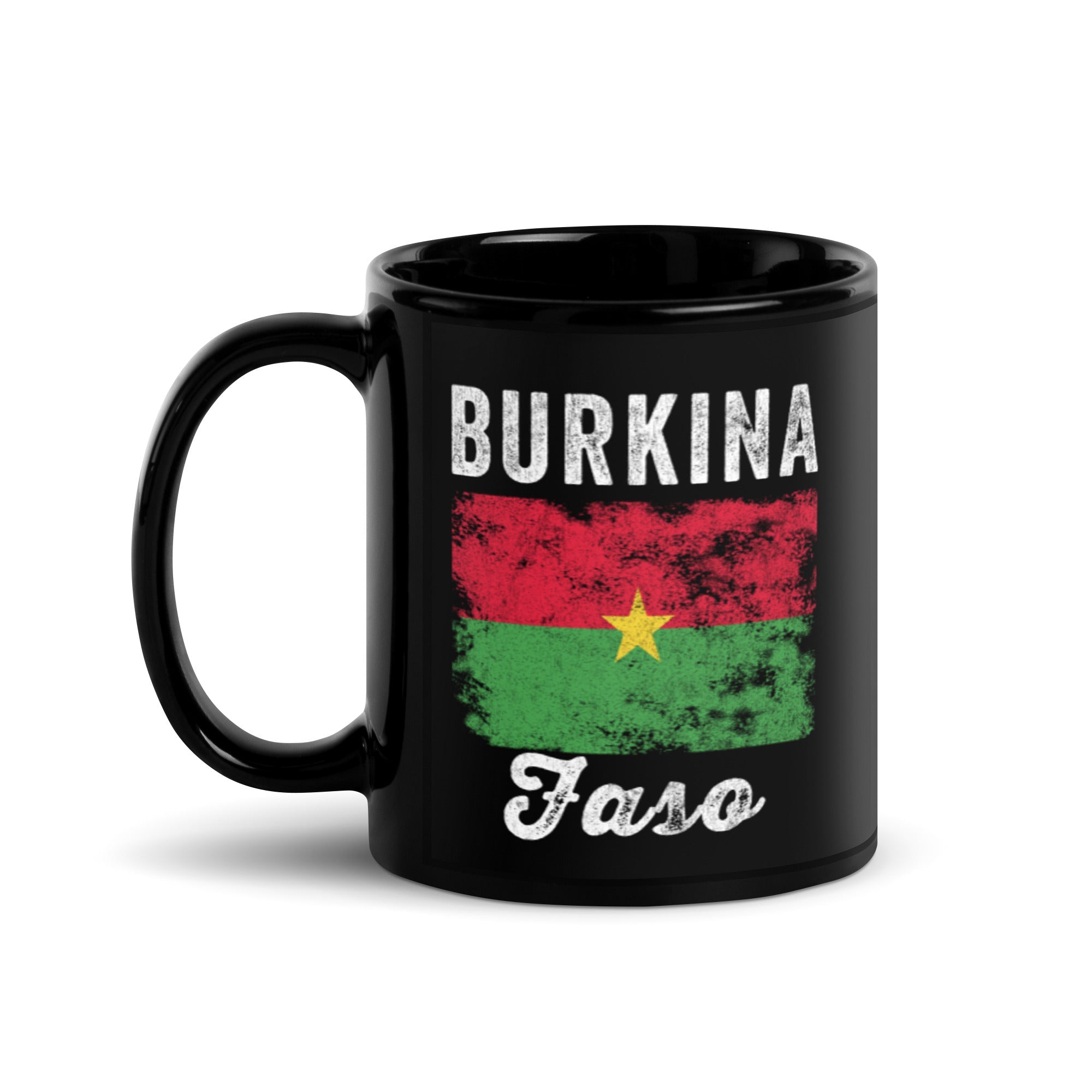 Burkina Faso Flag Vintage Burkinabe Flag Mug