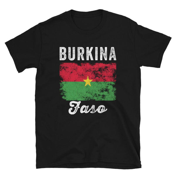 Burkina Faso Flag Vintage Burkinabe Flag T-Shirt