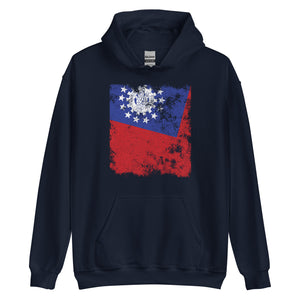 Burma Flag Hoodie