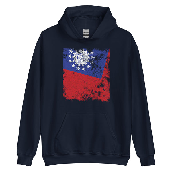 Burma Flag Hoodie