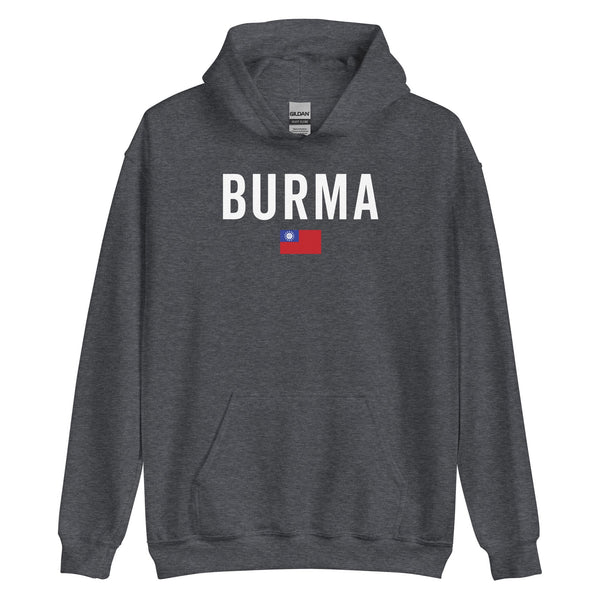 Burma Flag Hoodie