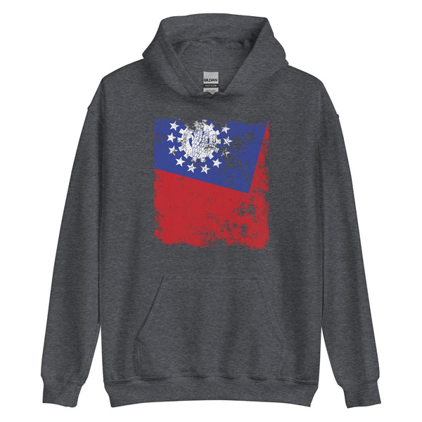 Burma Flag Hoodie