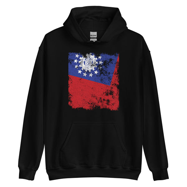 Burma Flag Hoodie