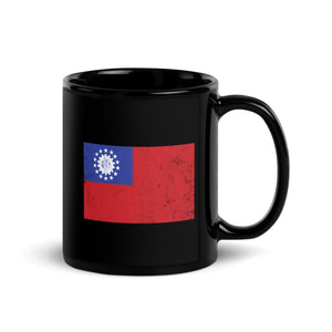 Myanmar Burma Flag Mug