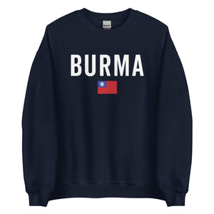 Burma Flag Sweatshirt