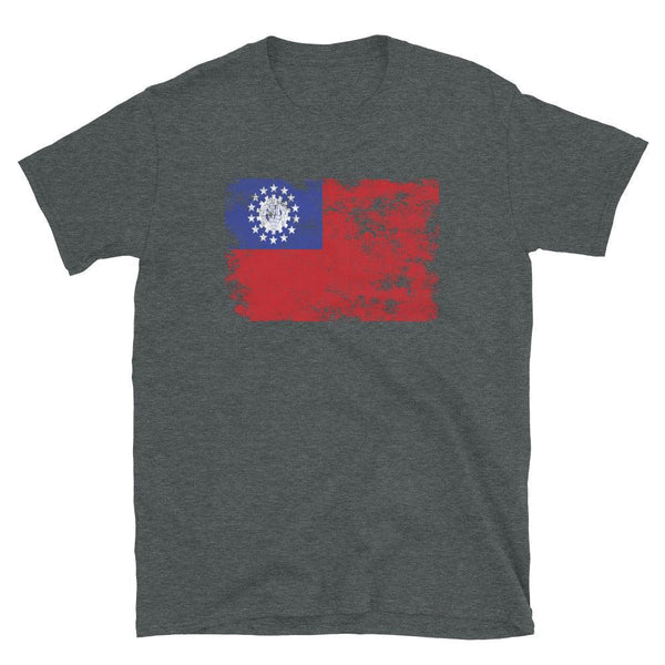 Myanmar Burma Flag T-Shirt