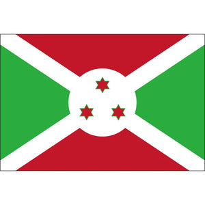 Burundi Flag - 90x150cm(3x5ft) - 60x90cm(2x3ft)