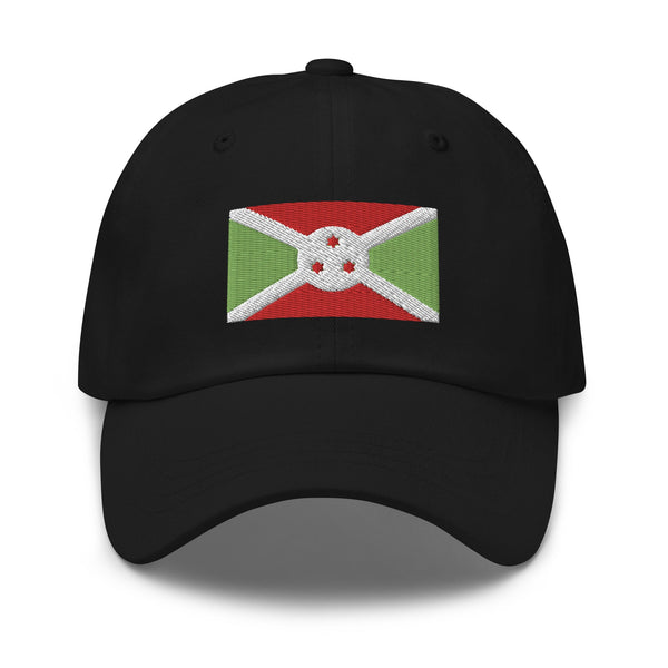 Burundi Flag Cap - Adjustable Embroidered Dad Hat