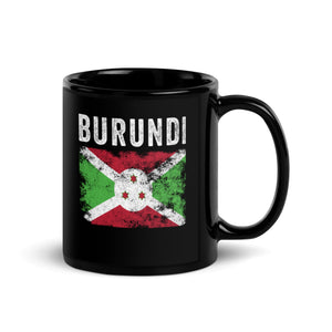 Burundi Flag Distressed - Burundian Flag Mug