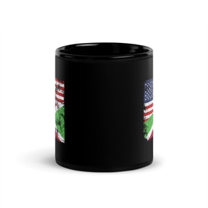 Burundi USA Flag Mug