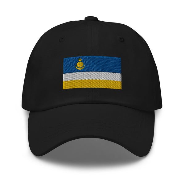 Buryatia Flag Cap - Adjustable Embroidered Dad Hat