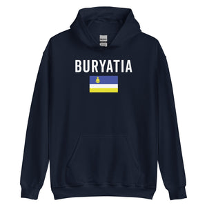 Buryatia Flag Hoodie