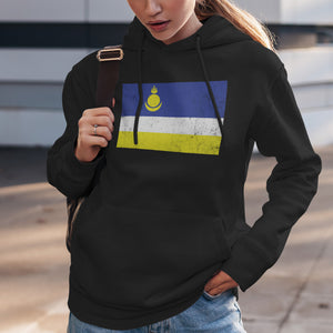 Buryatia Flag Hoodie