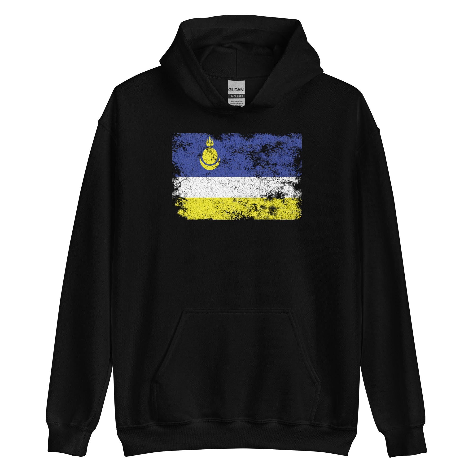 Buryatia Flag Hoodie