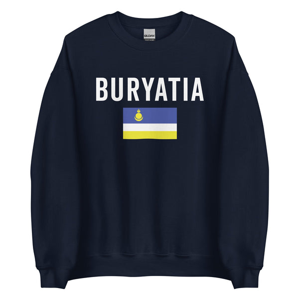 Buryatia Flag Sweatshirt