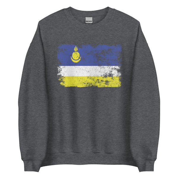 Buryatia Flag Sweatshirt