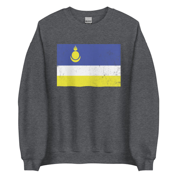 Buryatia Flag Sweatshirt