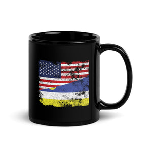 Buryatia USA Flag Mug