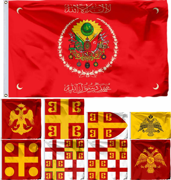 Byzantine Empire Flags - 150x150cm(3x5ft) - 90x90cm(2x3ft)