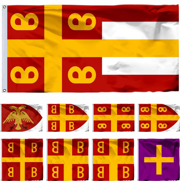 Byzantine Empire Flags - 90x150cm(3x5ft) - 60x90cm(2x3ft)