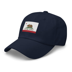 California State Flag Cap - Adjustable Embroidered Dad Hat