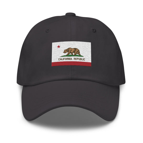 California State Flag Cap - Adjustable Embroidered Dad Hat